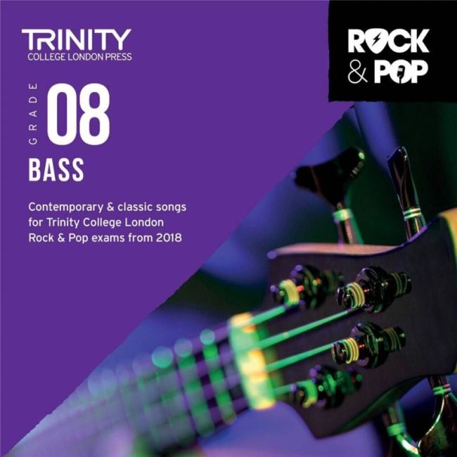 Trinity Rock & Pop Bass Grade 8 CD