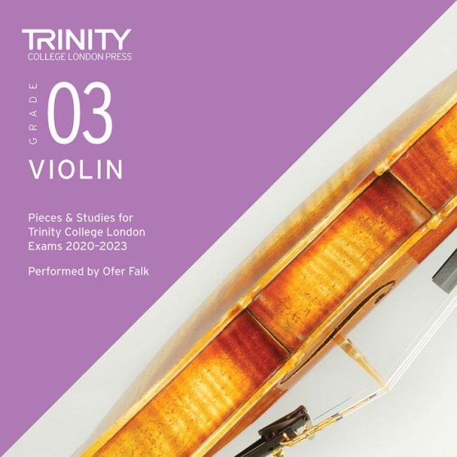 College London, Trinity - Violin 2020-2023. Grade 3 CD
