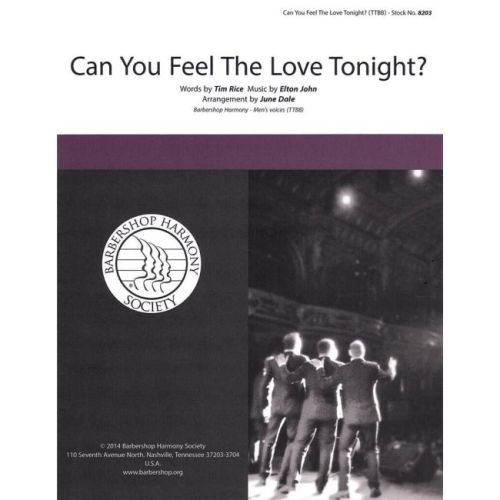 Can You Feel the Love Tonight?