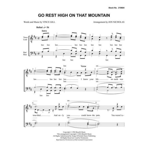 Gill, Vince - Go Rest High on That Mountain