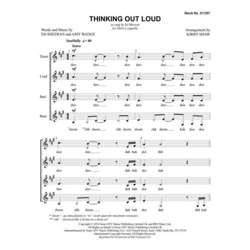 Thinking Out Loud