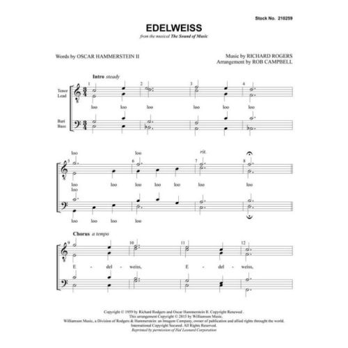 Hammerstein II & Rodgers - Edelweiss