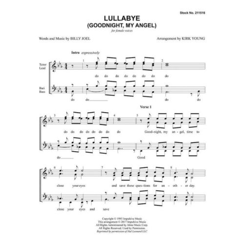 Joel, Billy - Lullabye (Goodnight, My Angel)