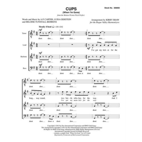Cups (When I'm Gone)