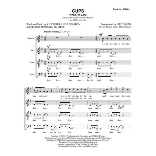 Cups (When I'm Gone)