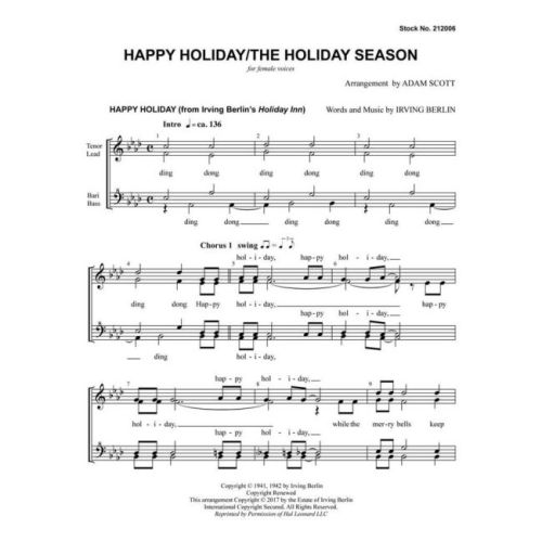 Happy Holiday/The Holiday Season