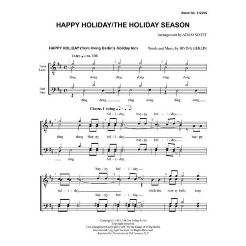 Happy Holiday/The Holiday Season