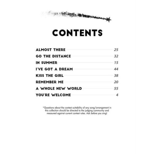 Magic In Harmony Songbook