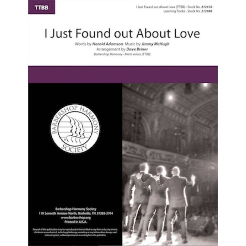 Adamson & McHugh - I Just Found out About Love