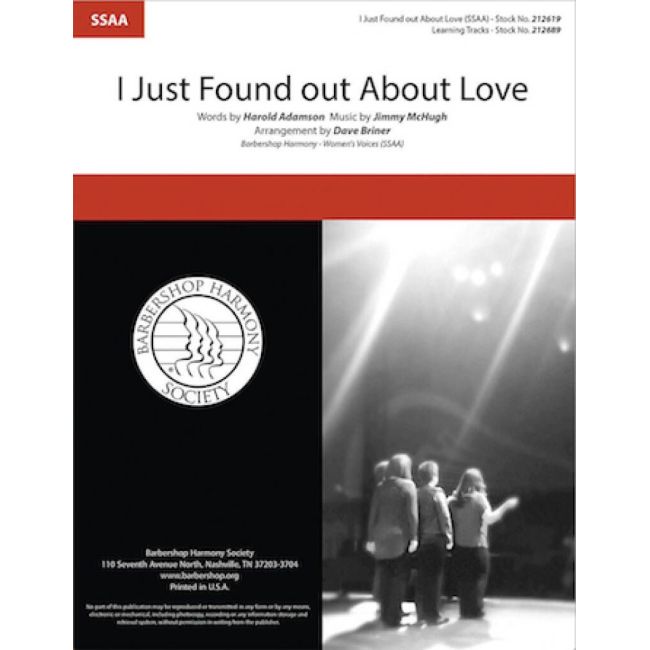 Adamson & McHugh - I Just Found out About Love