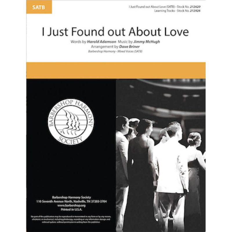 Adamson & McHugh - I Just Found out About Love