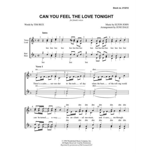 John & Rice - Can You Feel the Love Tonight?