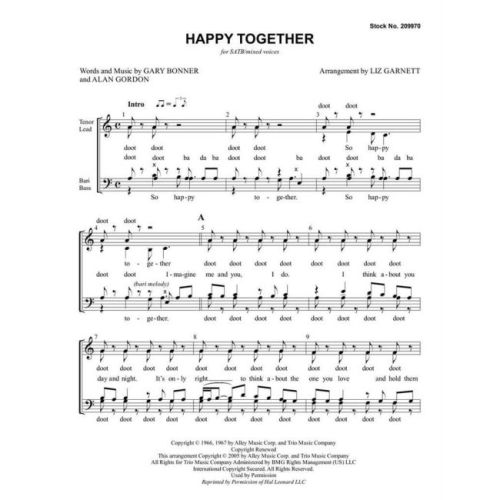 Bonner & Gordon - Happy Together
