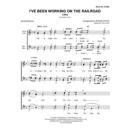 I've Been Working on the Railroad