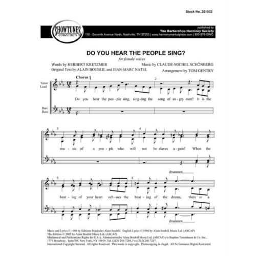 Do You Hear the People Sing?
