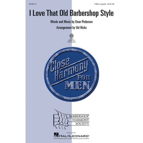 I Love That Old Barbershop...