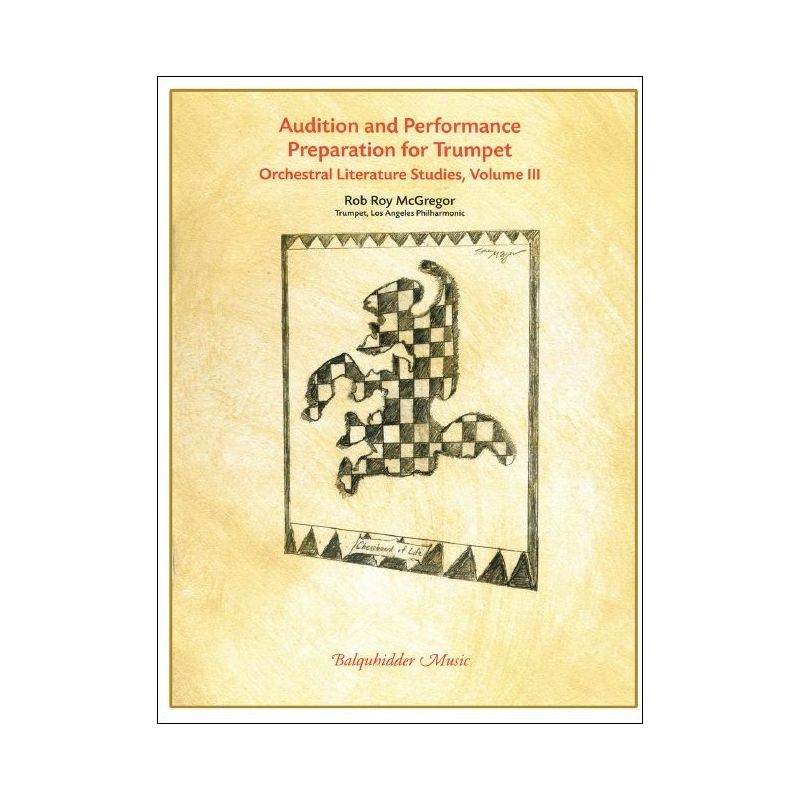 McGregor, Rob - Audition and Performance Preparation for Trumpet Volume 3