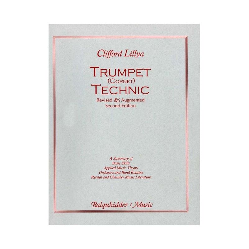 Lillya, Clifford - Trumpet Technic