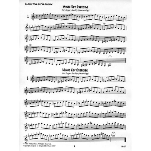 Shew, Bobby - Exercises & Etudes