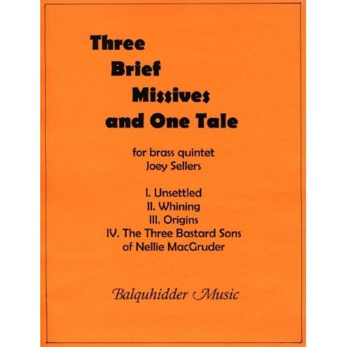 Sellers, Joey - Three Brief...
