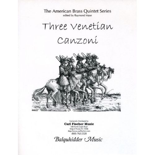 Three Venetian Canzoni