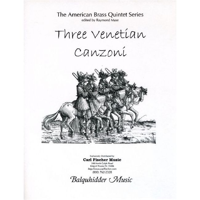 Three Venetian Canzoni