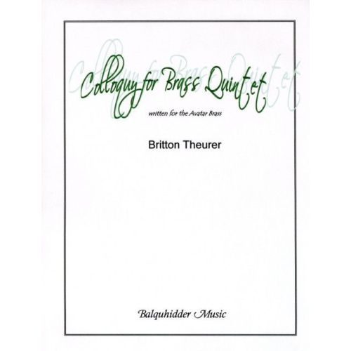 Theurer, Britton - Colloquy...