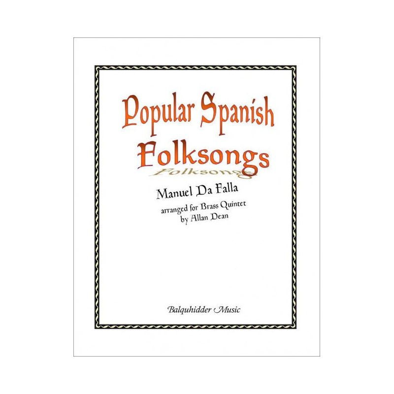 Falla, Manuel de - Popular Spanish Folksongs