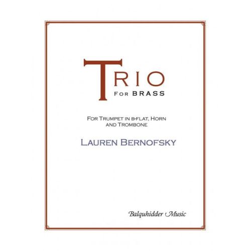 Bernofsky, Lauren - Trio...