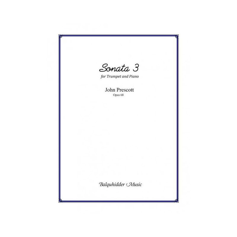 Prescott, John - Sonata 3 op. 68