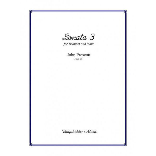 Prescott, John - Sonata 3 op. 68