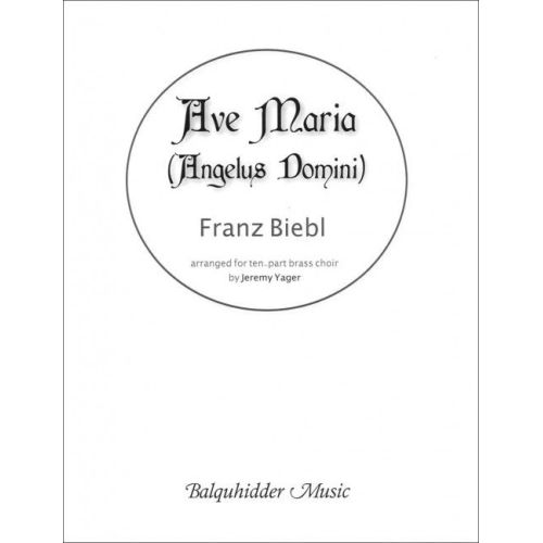 Biebl, Franz - Ave Maria...