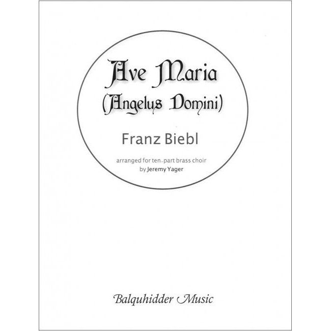 Biebl, Franz - Ave Maria (Angelus Domini)