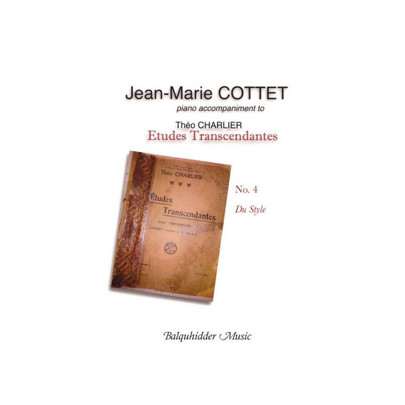 Cottet, Jean-Marie - Charlier Etude No. 4