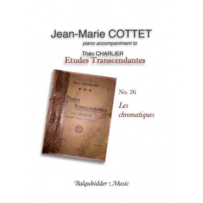 Cottet, Jean-Marie - Charlier Etude No. 26