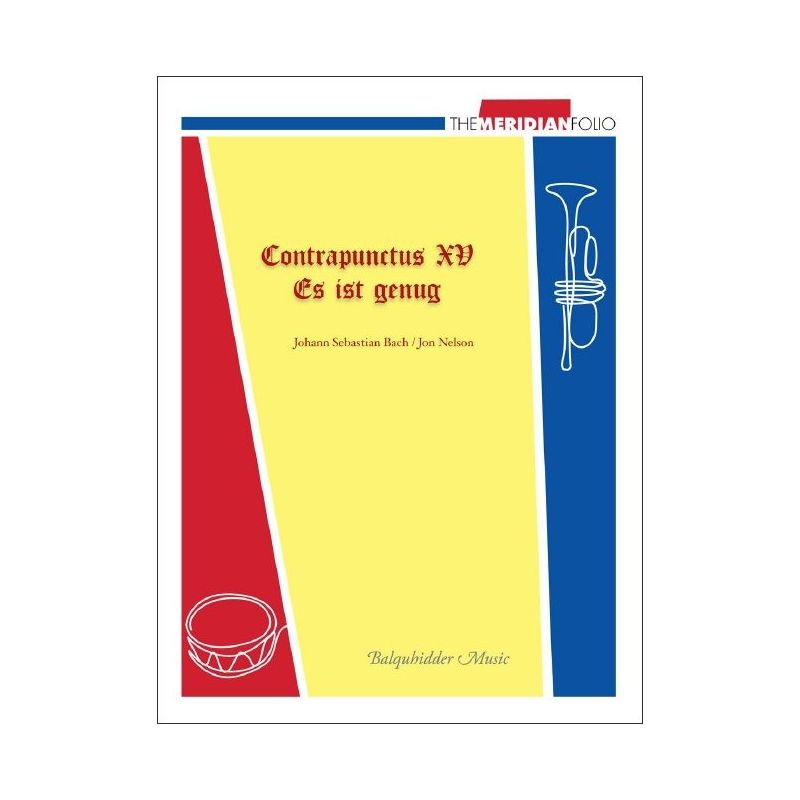 Bach, Johann Sebastian - Contrapunctus XV/Es ist genung