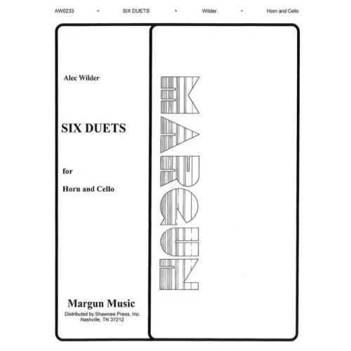 Wilder, Alec - 6 Duets for...
