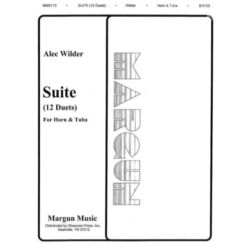 Wilder, Alec - 12 Duets for...
