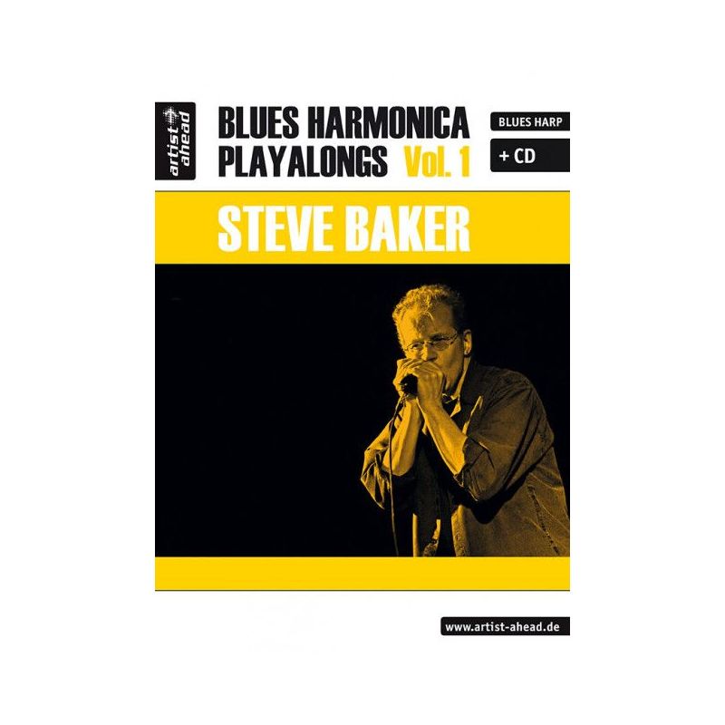 Baker, Steve - Blues Harmonica Playalongs Vol. 1