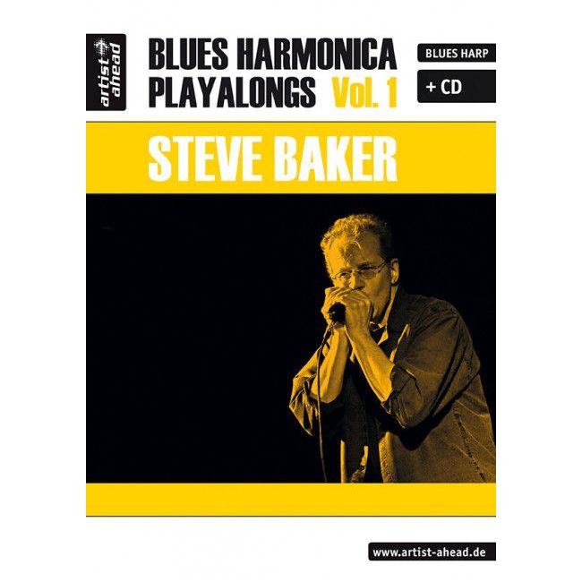 Baker, Steve - Blues Harmonica Playalongs Vol. 1