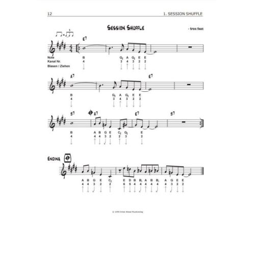 Baker, Steve - Blues Harmonica Playalongs Vol. 1