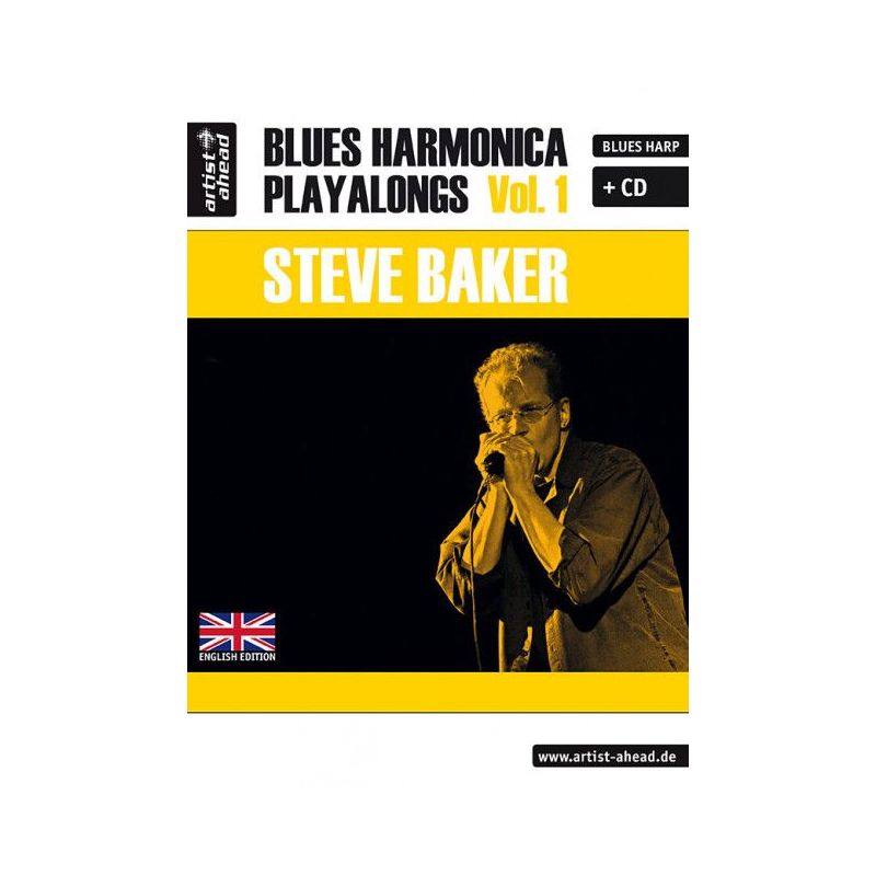 Baker, Steve - Blues Harmonica Playalongs Vol. 1