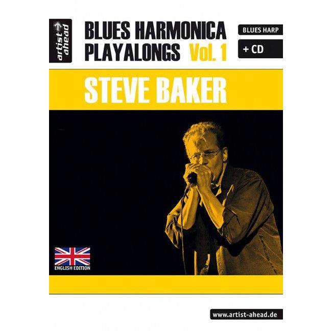 Baker, Steve - Blues Harmonica Playalongs Vol. 1