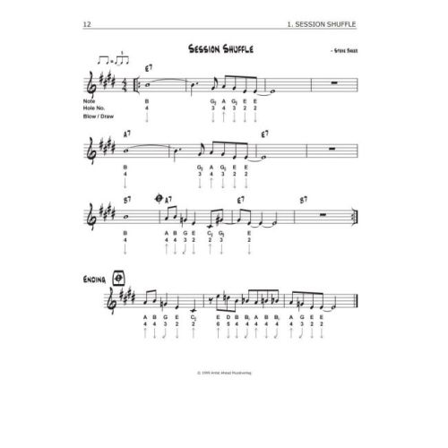 Baker, Steve - Blues Harmonica Playalongs Vol. 1