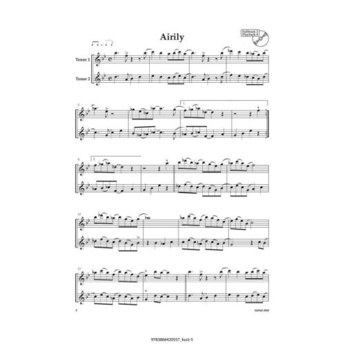 Fischer, Hans-Jörg - Ein halbes Dutzend Jazz Duette – Vol. 2 – Tenor-Saxophon Vol. 2