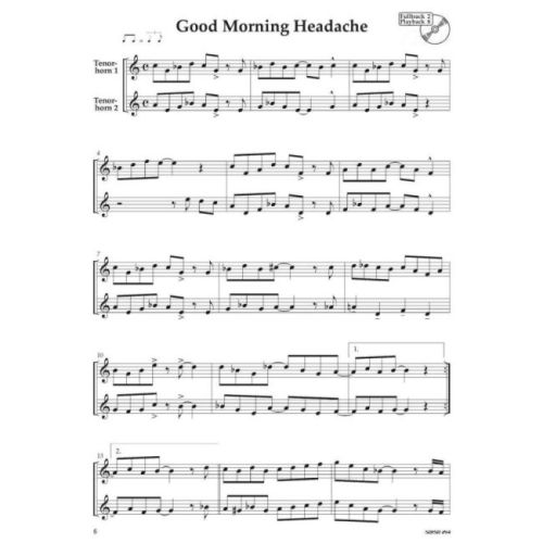 Fischer & Raubach - Ein halbes Dutzend Jazz Duette – Vol. 1 – Tenorhorn Vol. 1