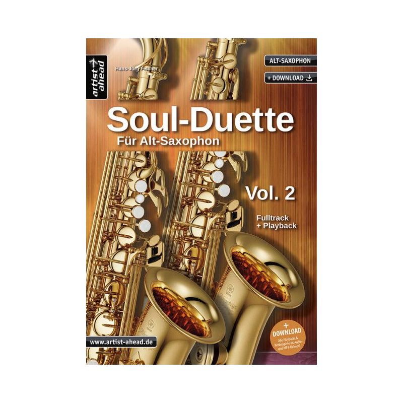 Fischer, Hans-Jörg - Soul Duette für Altsaxophon 2 Vol. 2