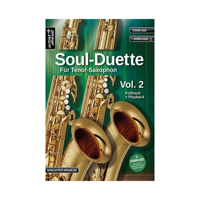 Fischer, Hans-Jörg - Soul Duette für Tenorsaxophon 2 Vol. 2