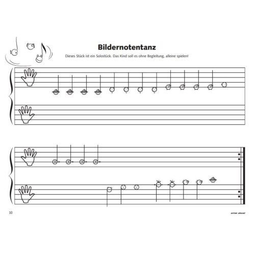 Engel, Valenthin - Kinderhände am Klavier