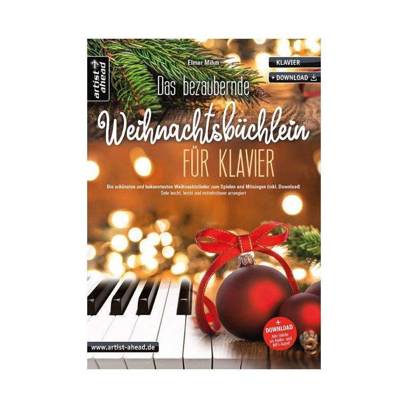 Das bezaubernde Weihnachtsbüchlein für Klavier